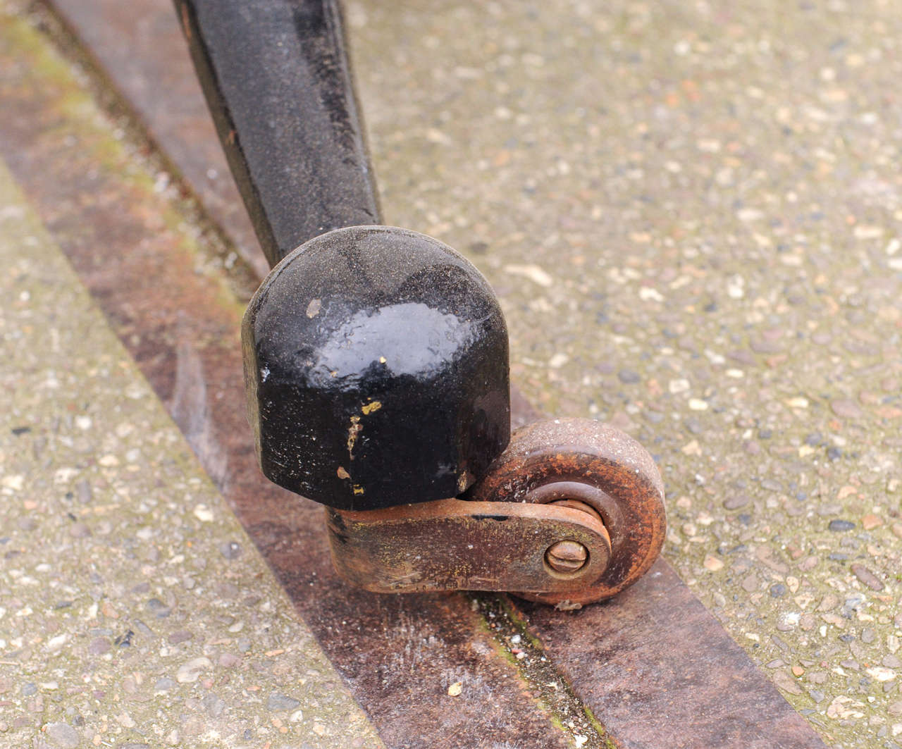 Barbers Hair Dryer On Tripod, Steampunk, Brass, Nickelplated And Cast-iron 4